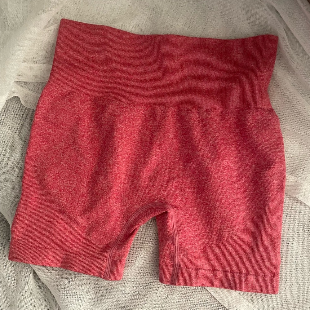 Women's Athletic Red Shorts